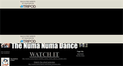 Desktop Screenshot of numa.numa.tripod.com
