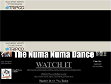 Tablet Screenshot of numa.numa.tripod.com