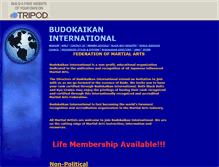 Tablet Screenshot of budokaikan.tripod.com