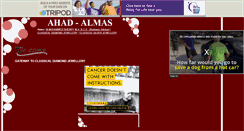 Desktop Screenshot of ahad-almas.tripod.com