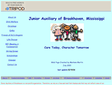 Tablet Screenshot of jabrookhaven.tripod.com