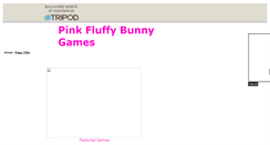 Desktop Screenshot of pinkfluffybunnygames.tripod.com