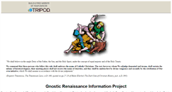 Desktop Screenshot of gnostica.tripod.com