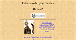 Desktop Screenshot of catecismo-az.tripod.com