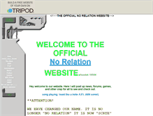 Tablet Screenshot of norelation1.tripod.com