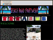 Tablet Screenshot of beachroadsportswear.tripod.com