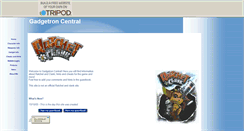 Desktop Screenshot of gadgetroncentral.tripod.com