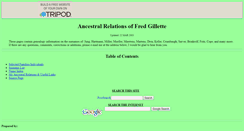 Desktop Screenshot of fredgillette.tripod.com