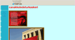 Desktop Screenshot of canakkaledeturkasker.tripod.com