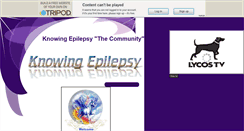 Desktop Screenshot of knowingepilepsy.tripod.com