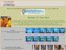 Tablet Screenshot of beefalotoons.tripod.com