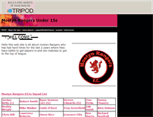 Tablet Screenshot of mostynrangers.tripod.com