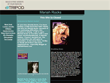 Tablet Screenshot of mariahrocks.tripod.com