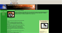 Desktop Screenshot of eaglewoodfortheloveofdogs.tripod.com