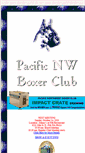 Mobile Screenshot of pacificnwboxerclub.tripod.com