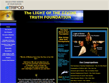 Tablet Screenshot of lightofdivinetruthfoundation.tripod.com