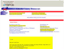 Tablet Screenshot of lincolncodemocrats.tripod.com