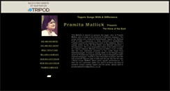 Desktop Screenshot of pramitamallick.tripod.com