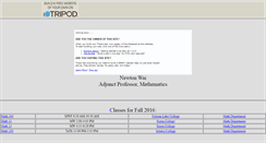 Desktop Screenshot of newtonwai.tripod.com