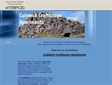 Tablet Screenshot of culswickcrofthouse.tripod.com