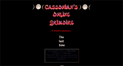 Desktop Screenshot of cassonianonline.tripod.com
