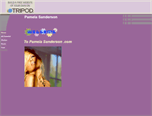Tablet Screenshot of pamela-sanderson.tripod.com