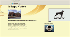 Desktop Screenshot of milagrocoffee.tripod.com
