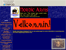 Tablet Screenshot of nordic-arms.tripod.com