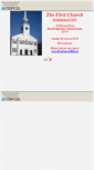 Mobile Screenshot of firstchurch1651.tripod.com