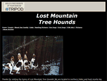 Tablet Screenshot of lostmtn.treehounds.tripod.com