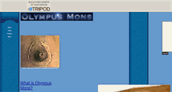 Desktop Screenshot of olympus-mons.tripod.com