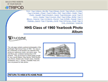 Tablet Screenshot of hhs1960yearbook.tripod.com