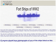 Tablet Screenshot of fortships.tripod.com