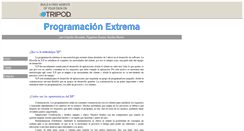 Desktop Screenshot of programacionextrema.tripod.com