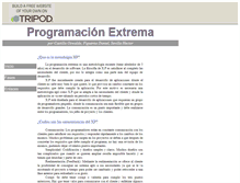 Tablet Screenshot of programacionextrema.tripod.com
