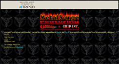 Desktop Screenshot of metalsurge.tripod.com