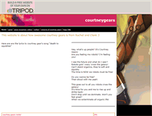 Tablet Screenshot of courtneygears.tripod.com