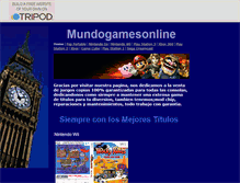 Tablet Screenshot of mundogamesonline.tripod.com