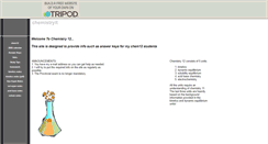 Desktop Screenshot of chem12teacher.tripod.com
