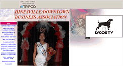 Desktop Screenshot of hinesvilledowntown.tripod.com