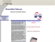 Tablet Screenshot of divtel.tripod.com