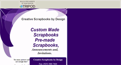 Desktop Screenshot of creative-scrapbooks.tripod.com