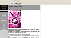 Desktop Screenshot of playboybunny241.tripod.com