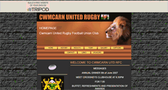 Desktop Screenshot of cwmcarnrugby2007.tripod.com