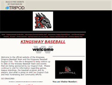 Tablet Screenshot of dragonsbaseball.tripod.com