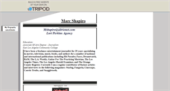 Desktop Screenshot of marcshapiroca.tripod.com