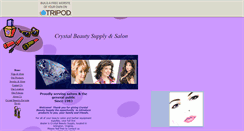 Desktop Screenshot of crystalbeautysupply.tripod.com
