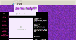 Desktop Screenshot of faithful1tohim.tripod.com