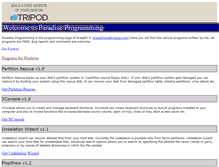 Tablet Screenshot of paradiseprogramming.tripod.com