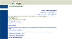 Desktop Screenshot of kundan-lal.tripod.com